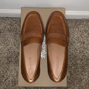 Madewell Corinne Lugsole Loafer in Dried Maple - 7.5 (new)